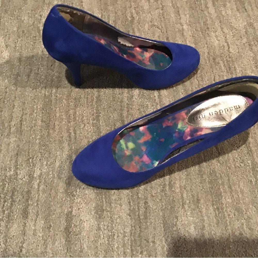 Cobalt blue heels